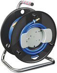 Perslucht slanghaspel Standard 20m Slang-diameter 6/12mm Armatuur DIN