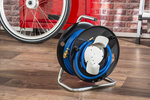 Perslucht slanghaspel Standard 20m Slang-diameter 6/12mm Armatuur DIN