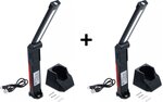 Accu kniklamp COB LED 6,5 W met oplaadstation x2 stuks