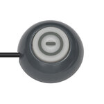 Stekkerdoos EL CSP 24 6-voudig antraciet 1,5m H05VV-F 3G1,5 2 permanent, 4 schakelbaar externe voetschakelaar