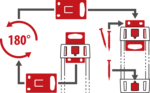 Stekkerdoos 10-voudig zwart 3m H05VV-F 3G1,5