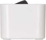 Stekkerdoos met USB 4-voudig wit/zwart 1,5m H05VV-F 3G1,5 met schakelaar