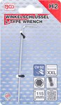 Bgs Technic Stiftsleutel extra lang inbus met kogelkop 2mm (115mmL)
