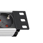 Stekkerdoos 8-voudig 2m H05VV-F 3G1,5 + schakelaar