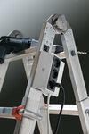 Klembare stekkerdoos 3-voudig 3m h05vv-f 3g1,5 wit antraciet