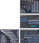 Gereedschapwagen 8 laden met 296 gereedschappen