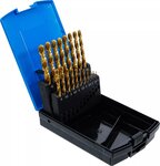 Bgs Technic Spiraalborenset HSS-G titanium gecoat 1 - 10 mm 19-dlg