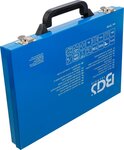 Spiraalboren en Trappenboorset HSS titanium gecoat 1 - 10 mm 231-dlg