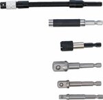 Adapter- en extensieset voor boormachines 6-dlg