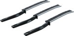 Set hoek-reinigingsborstels met stijve haren 230 mm 3-dlg