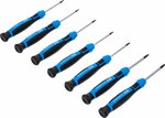 Micro schroevendraaierset T-profiel (voor Torx) 7-dlg