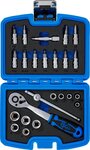 Dopsleutelset 6,3 mm (1/4) 24-dlg