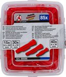 Assortiment Hollewandpluggen diameter 6 - 10 mm 85-dlg