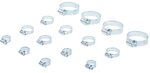 Slangklem assortiment diameter 10 - 45 mm 15-dlg