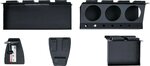 Magnetische legbord- en papierrolhouderset 4-dlg