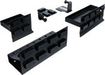 Magnetische legbord- en papierrolhouderset 4-dlg