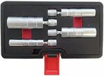 Bougie Doppenset 3/8 Magnetisch Flexibel 4-Delige