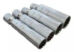 Bougie Doppenset 3/8 Magnetisch Flexibel 4-Delige