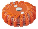 Waarschuwings-disk 16LED oranje