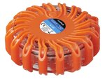 Waarschuwings-disk 16LED oranje