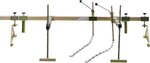 Bgs Technic Motormontagehulpstuk met 4-punts ondersteuning 510 - 845 mm, 315 kg