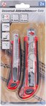 Set universele afbreekmessen mesbreedte 9 / 18 mm 2-dlg