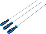 Schroevendraaierset extra lang sleuf kruiskop PH, T-profiel (voor Torx) 3-dlg