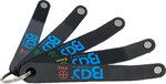 Speciale bitschroevendraaier extra plat Sleufkop SL kruiskop PH en PZ T-profiel (voor Torx) 5-dlg