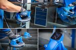 Ruitenzuignap/-drager op batterijen extra sterk diameter 200 mm met digitaal display