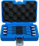 Bgs Technic Dopsleutelbitset (1/4) T-profiel (voor Torx) met kogelkop T10 - T40 7-dlg