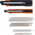 Set universele afbreekmessen mesbreedte 9 / 18 mm 4-dlg