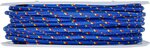 Kunststof touw / algemeen gebruik 4 mm x 20 m blauw / geel / rood