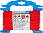 Kunststof touw / algemeen gebruik 4 mm x 20 m rood