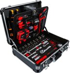 Gereedschapset in Alu koffer 154-dlg