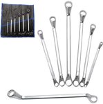 Bgs Technic Ringsleutelset diep gebogen inchmaten 1/4 - 3/4 6-dlg