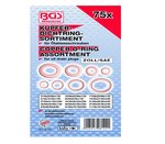 Bgs Technic Assortiment, koperringen INCH, 75 delig