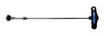 Bgs Technic Ratel kniesleutel met T-greep, verstelbaar 6,3 (1/4)