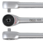 Bgs Technic Ratelsleutel met draaigreep 6,3 mm (1/4)