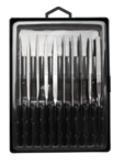 Bgs Technic Diamantvijlset recht 140 x 3 mm 10-delig
