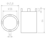 Bgs Technic Kroonmoerdopsleutel set 5-delig