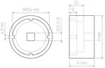 Bgs Technic Kroonmoerdopsleutel voor Ford Transit met astype 34