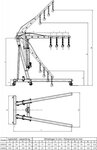 Werkplaatskraan 2 ton