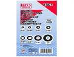 Bgs Technic Doorvoertule, assortiment 180 delig