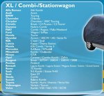 Autohoes XL stationwagon (485x151x119cm)