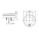 Koplamp 2 functies 122mm 24LED