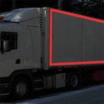 Reflecterend tape 3M rood 50mm/2M