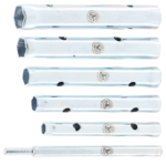 Dopsleutelset 8 x 9 - 16 x 17 mm 6-delig