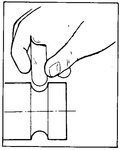 Radiusmeter -0,25 kg