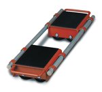 Verstelbare transportrollen 6t