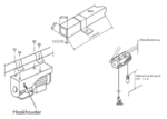 Elektrische takel 125/250 kg